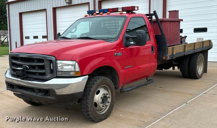 2002 Ford F450 Super Duty XL brush fire truck - NL9918
