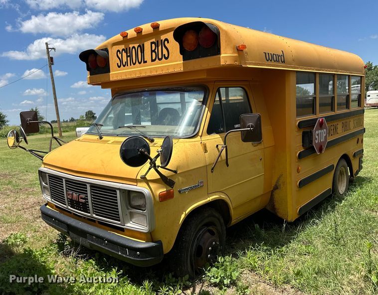 1989 GMC Vandura G3500 school bus - OL9598