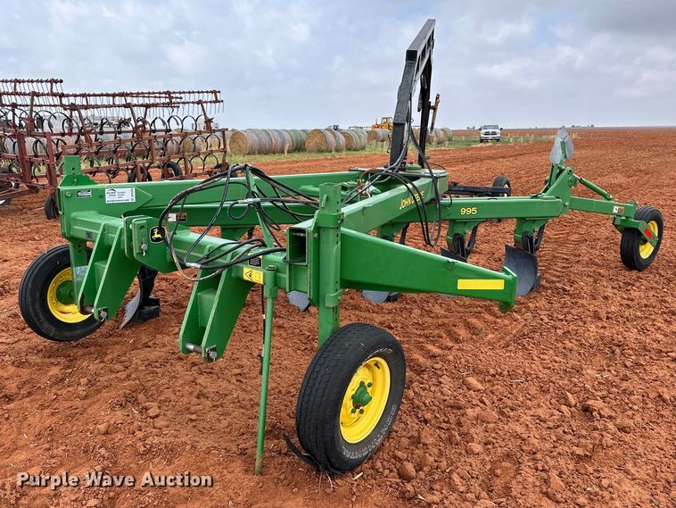 2018 John Deere 995 six bottom plow - DK6906