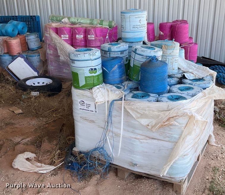 Approximately 182 rolls of bale twine - DK6931