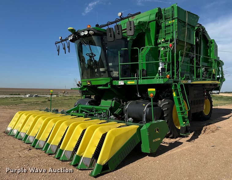 2016 John Deere CS690 RWA cotton stripper - DK6932