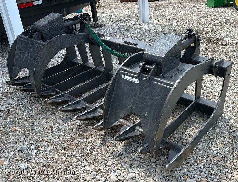 CID skid steer rock grapple bucket - NT9375