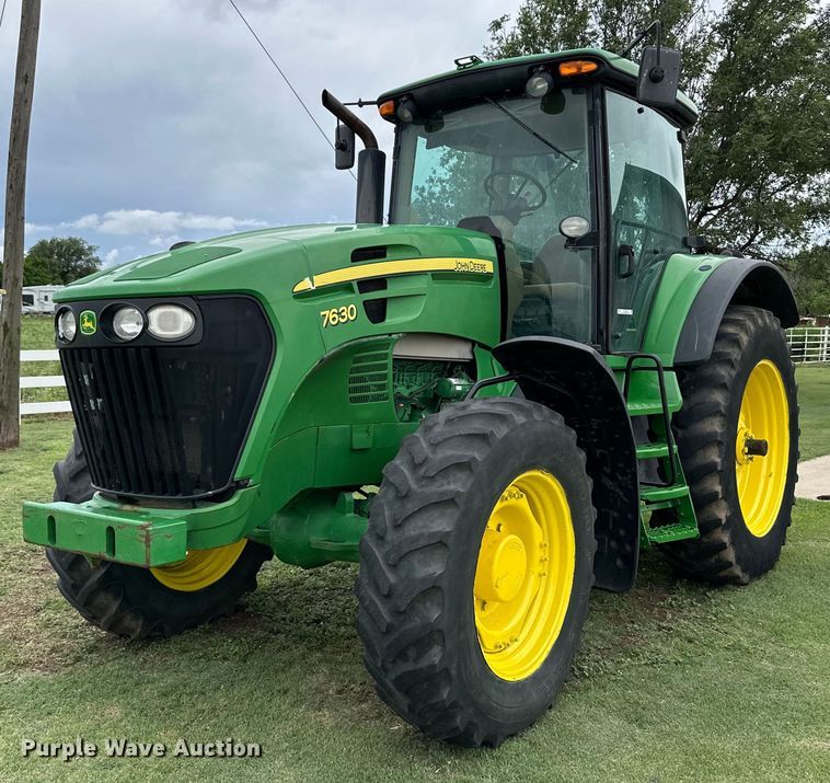 2010 John Deere 7630 MFWD tractor - OL9594