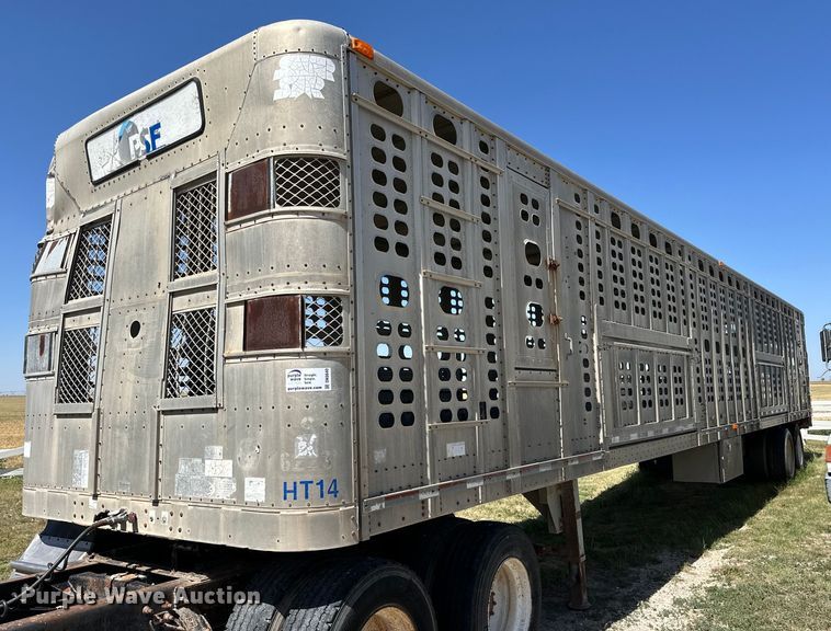 1994 Wilson PSAL-301 livestock trailer - DK6640