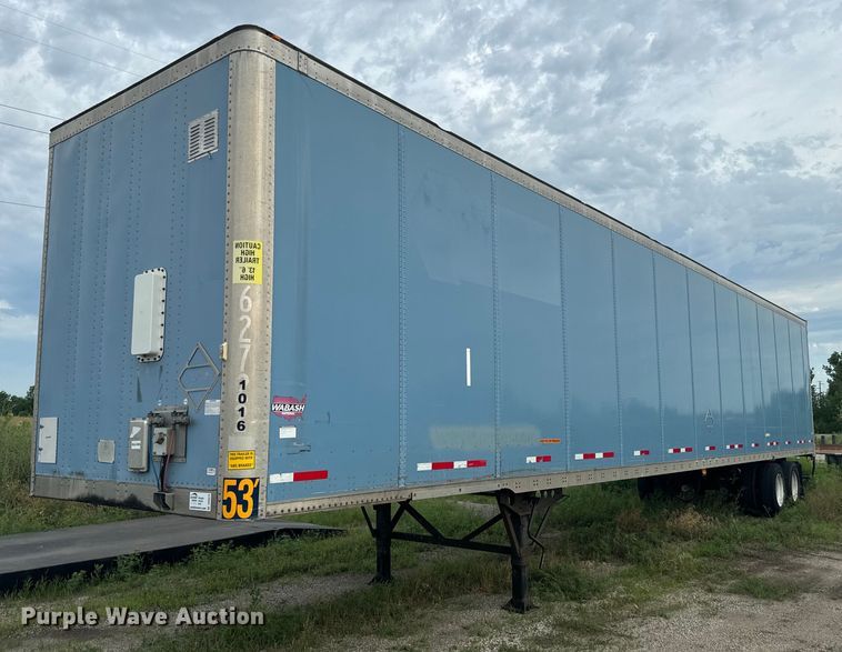 2015 Wabash dry van trailer - DQ6819