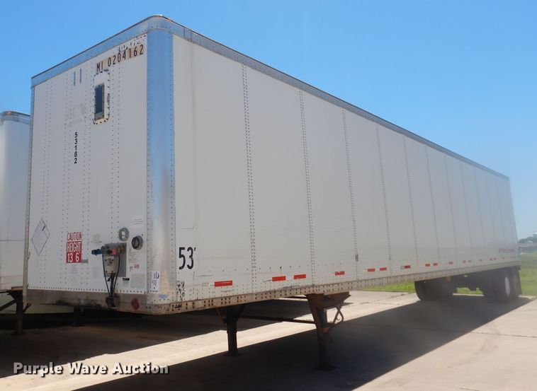 2005 Wabash dry van trailer - DQ7087