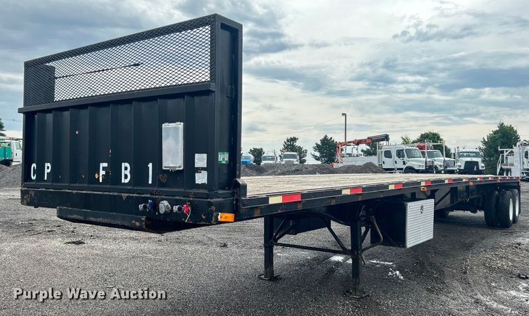 2007 Wabash SF-650H S2 flatbed trailer - EG0685