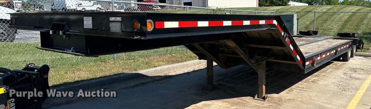 1990 Eager Beaver  lowboy equipment trailer - EJ6899