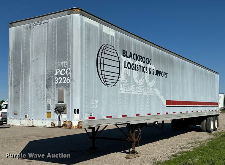 2000 Stoughton  AVW-545T-S-C-AR dry van trailer - NL9970