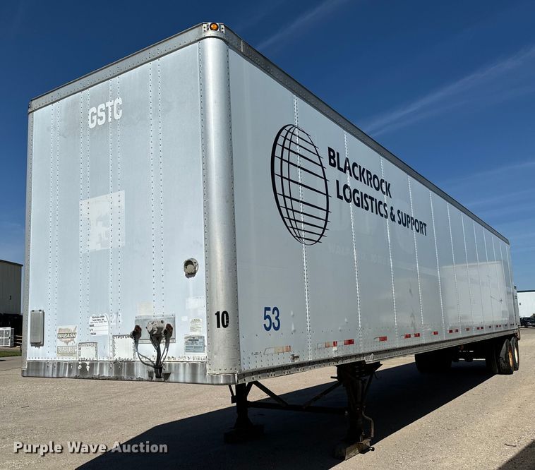 2001 Wabash DVCVHPC dry van trailer - NL9973