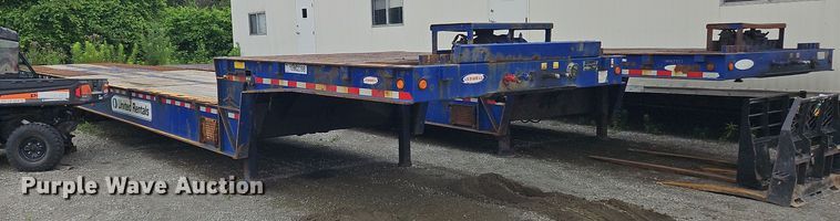 2019 Ledwell LW53HT3 drop deck hydratail equipment trailer - OK9977