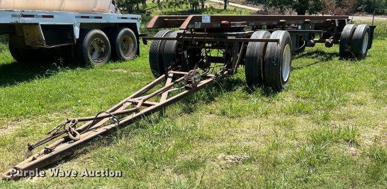 Shop Built roll-off container trailer - DO6553