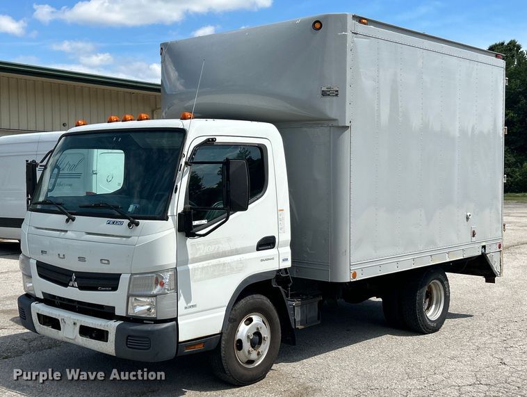 2015 Mitsubishi  Fuso FE130 box truck - EK4836