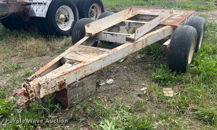 Shop built trailer - EK8761