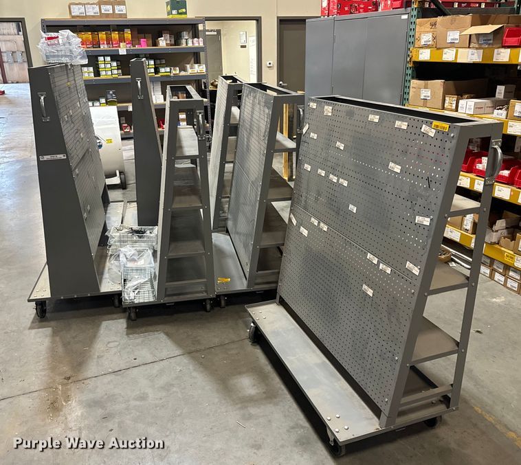 (7) U-Line rolling shelves - OF9779