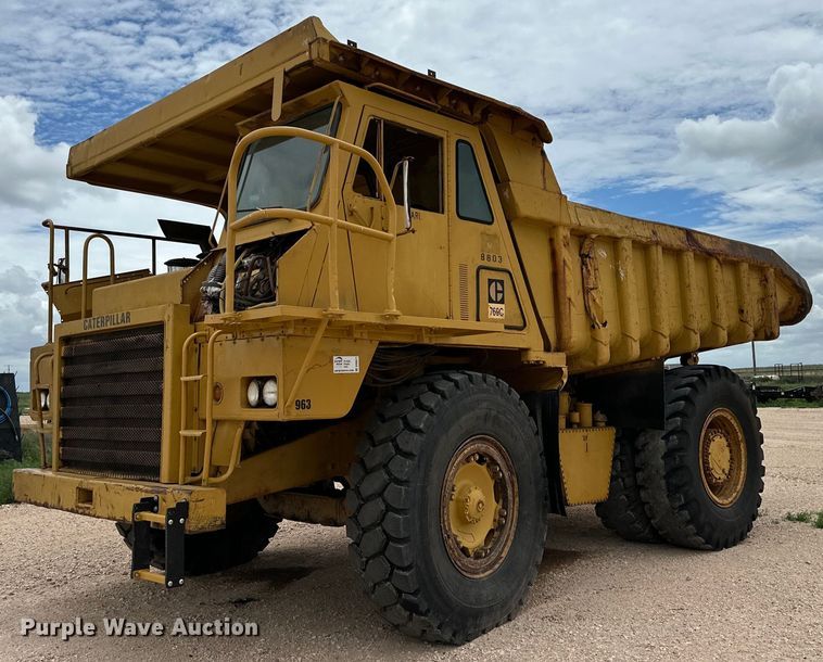 1980 Caterpillar 769C haul truck - DK6671