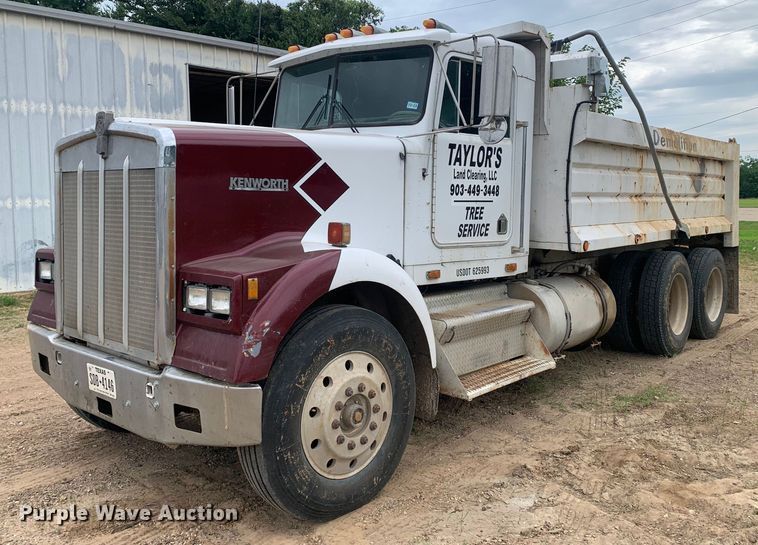 1985 Kenworth W900 dump truck - DM7921