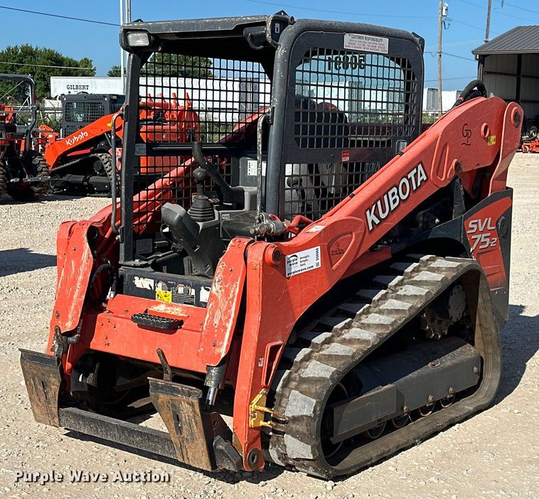 2020 Kubota SVL75-2 tracked skid steer loader - DO6968