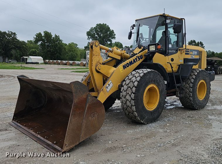 2016 Komatsu WA270-7 wheel loader - DP0949