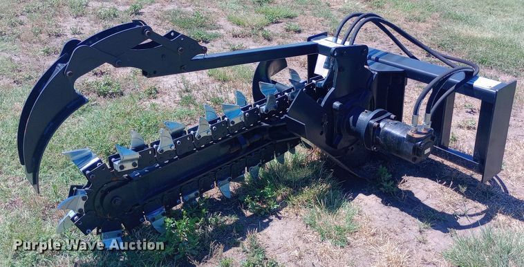 JCT skid steer trencher - DP1182