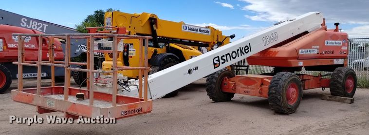 2005 Snorkel  TB60 boom lift - DQ6142
