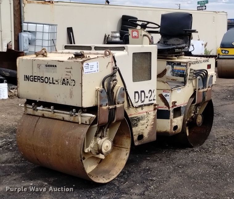 1994 Ingersoll Rand  DD22 double drum vibratory roller - DQ6146