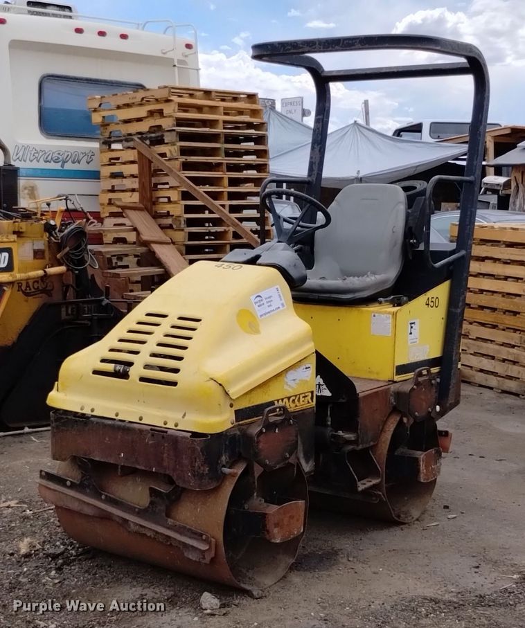 1999 Wacker RD11A double drum roller - DQ6148
