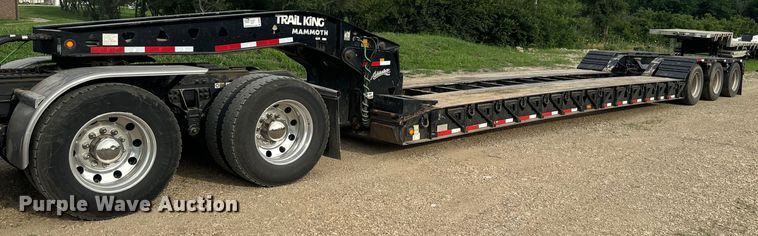 2018 Trail King lowboy equipment trailer - DQ6818