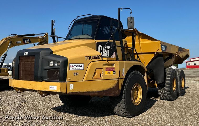 2013 Caterpillar 735B haul truck - DS4177
