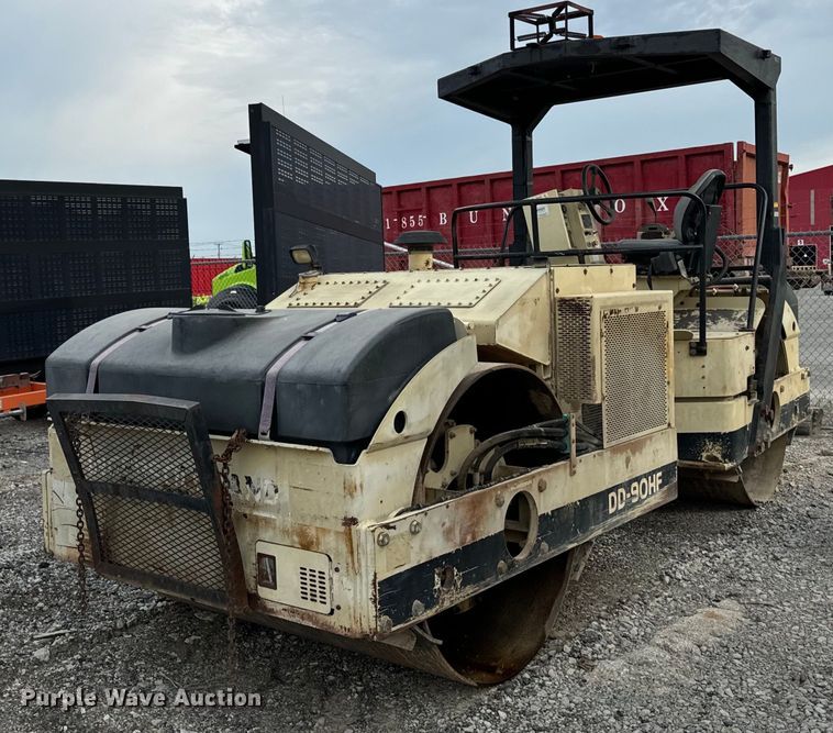 2000 Ingersoll Rand  DD 90HF  double drum vibratory roller - DS5566