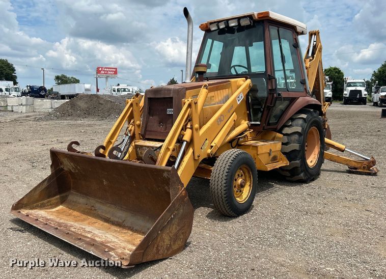 1991 Case 580 Super K backhoe - EG0743