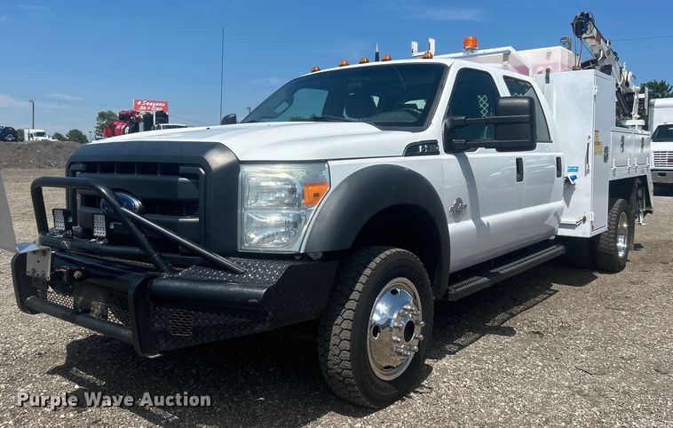 2016 Ford F550 Super Duty  Crew Cab utility / service truck - EG0771