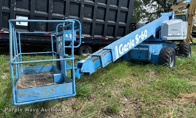 1995 Genie S-60 boom lift - EH6934