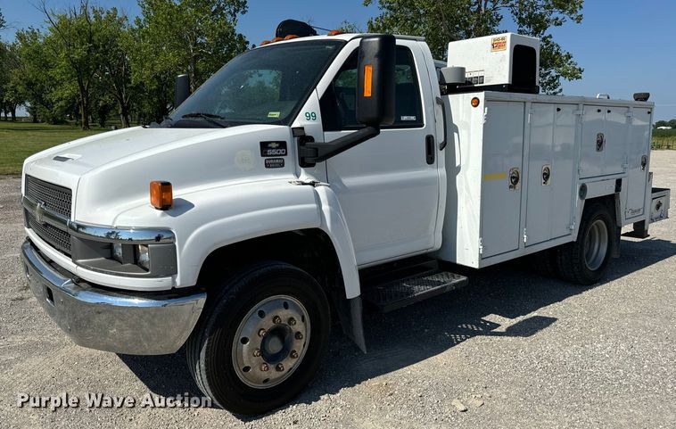 2007 Chevrolet  C5500 utility / service truck - EH6950