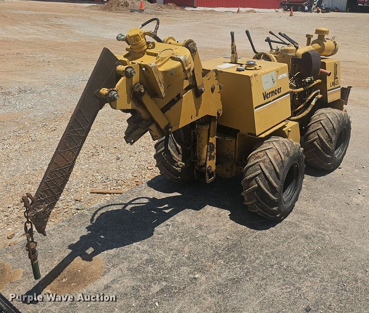 2001 Vermeer LM35 trencher - EJ5717