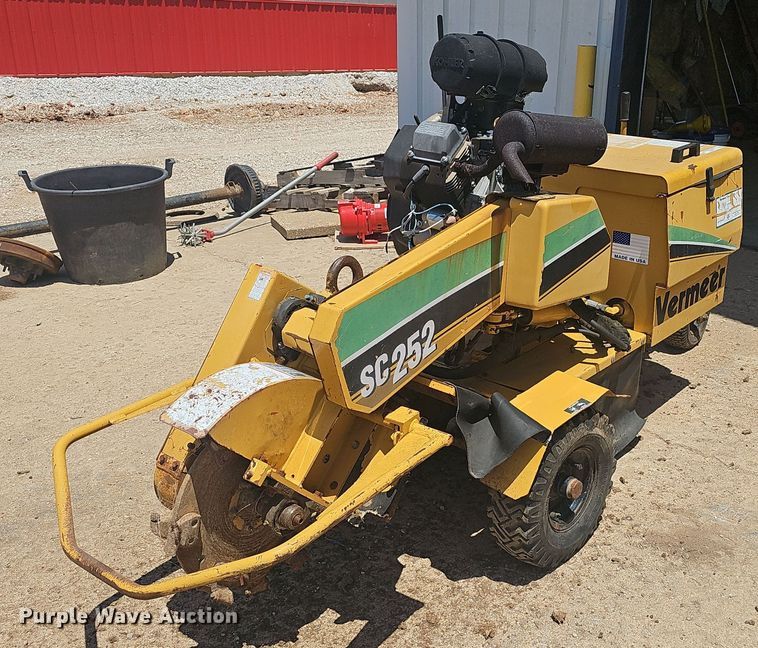 2007 Vermeer  SC252 stump grinder - EJ5718