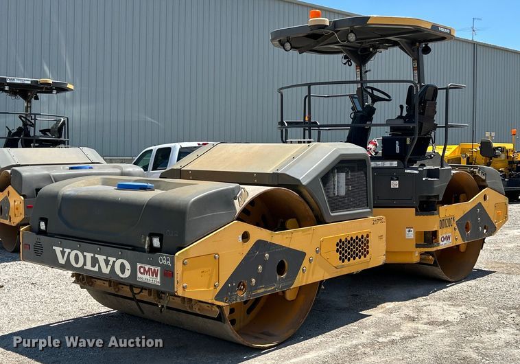 2017 Volvo DD120C double drum vibratory roller - EK4832