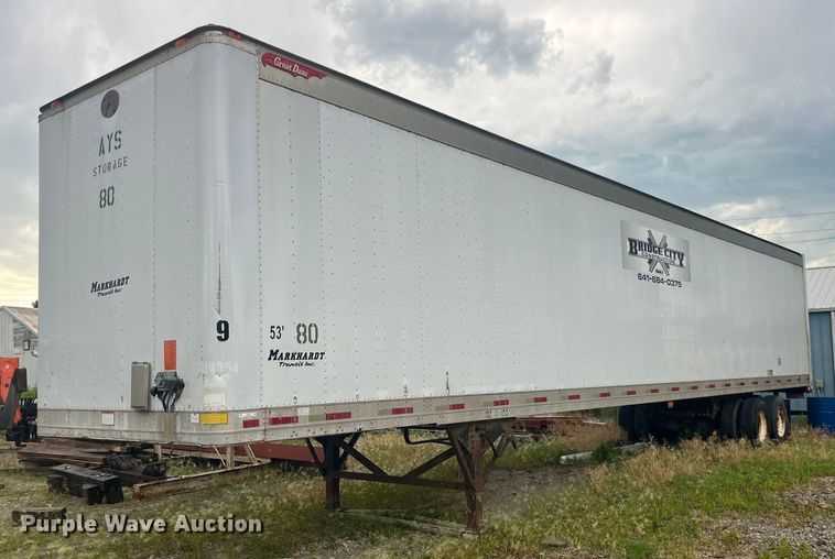 1997 Great Dane dry van trailer - EK8718