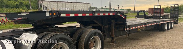 2018 Kaufman drop deck equipment trailer - EK8719
