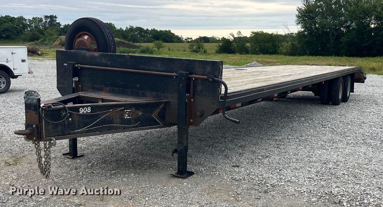2004 Shop built equipment trailer - EK8778