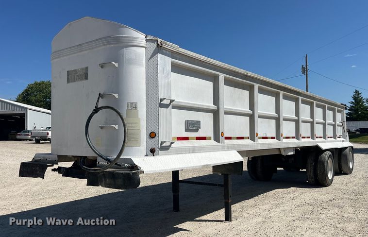 1995 Travis 37.6FT TRAVIS P L end dump trailer - EK8783