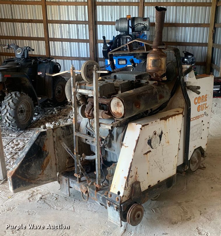 Diamond  CC6560XLS Core Cut concrete saw - JT9821