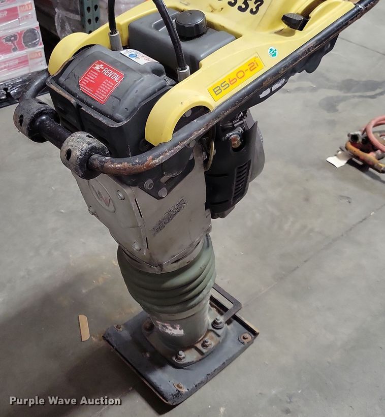2017 Wacker Neuson BS60-2i plate compactor - KA9907