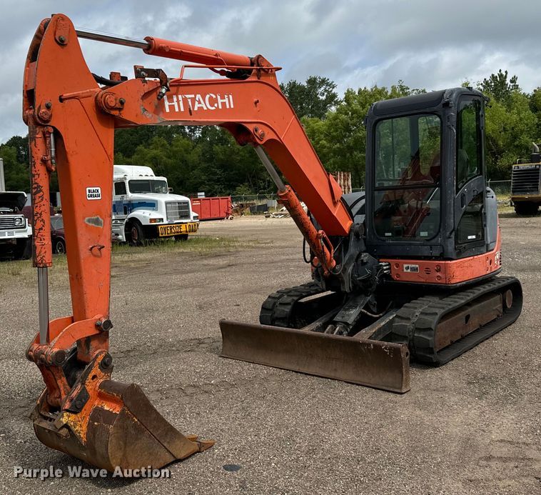 2008 Hitachi  ZX60USBNA-3 mini excavator - NQ9592