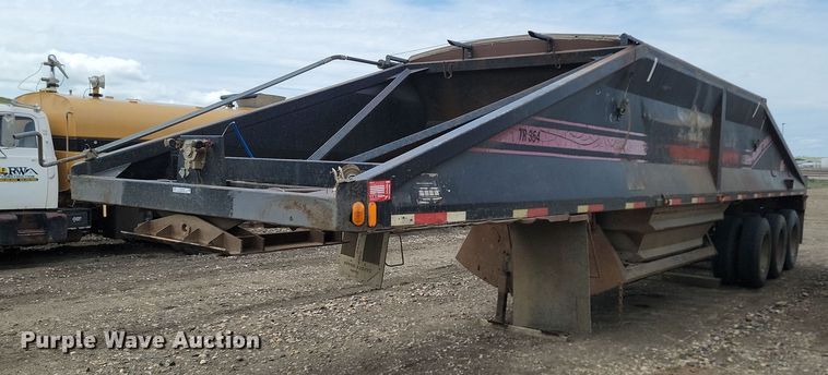 1986 Midland  MG40C bottom dump trailer - OD9526