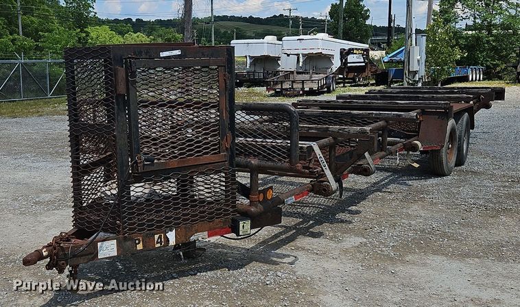 2004 Shop built  pipe trailer - OK9941