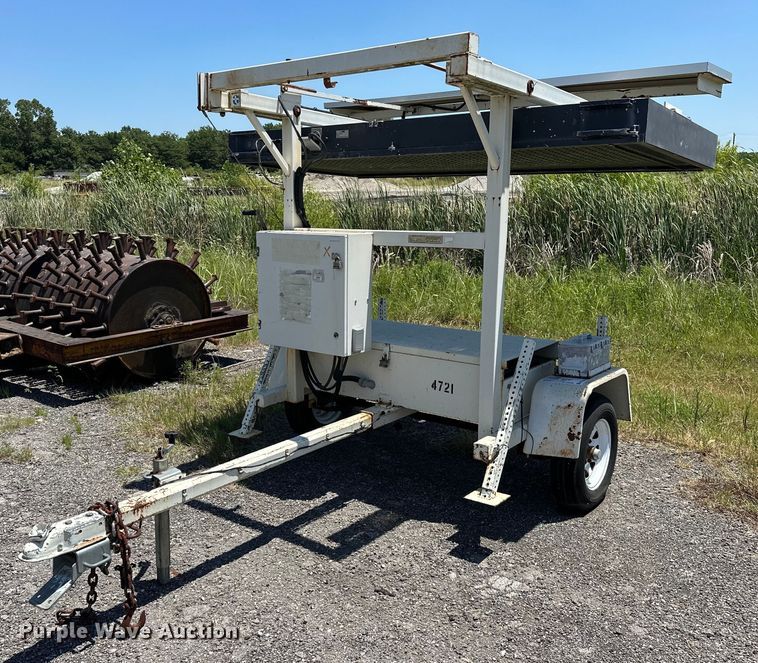 American Signal CMS-GP432-T message board trailer - DP1059