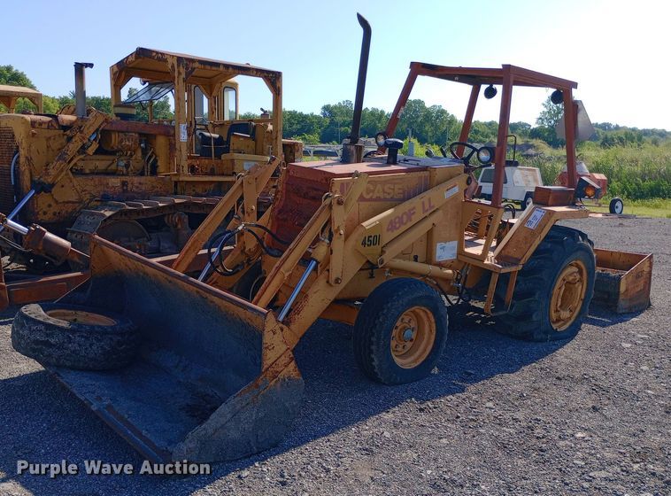 1988 Case 480F landscape tractor - DP1088