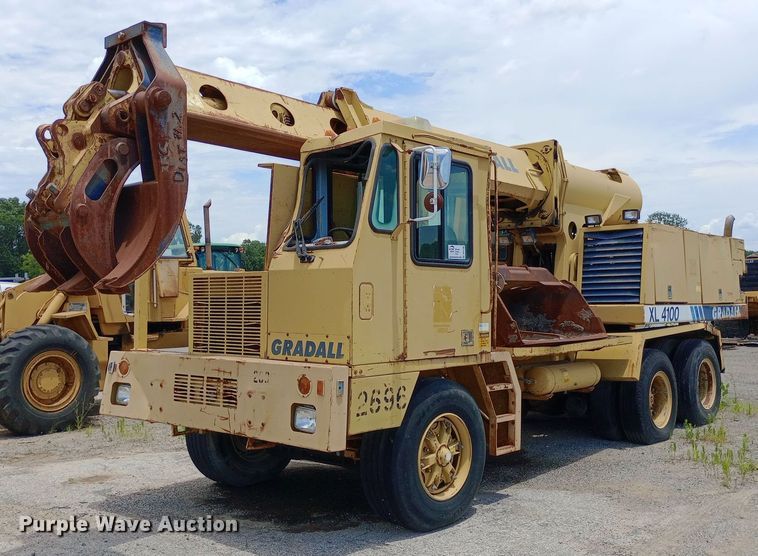 1996 Gradall XL4100 wheeled excavator - DP1140