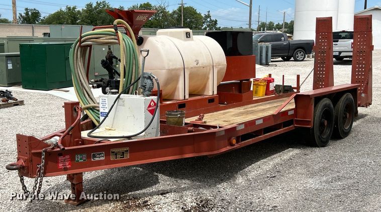 1999 Belshe T-16 directional boring unit trailer - EK4840